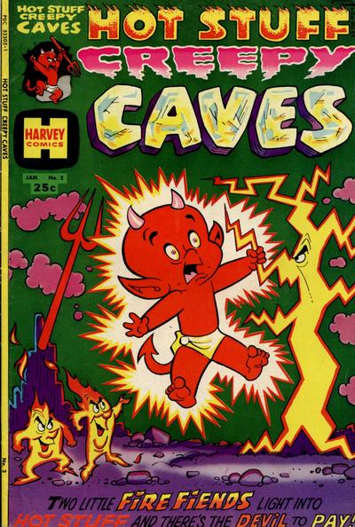 Cover for Hot Stuff Creepy Caves (Harvey, 1974 series) #2