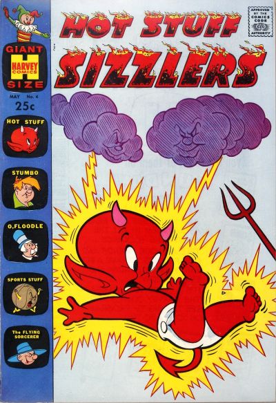 Cover for Hot Stuff Sizzlers (Harvey, 1960 series) #4
