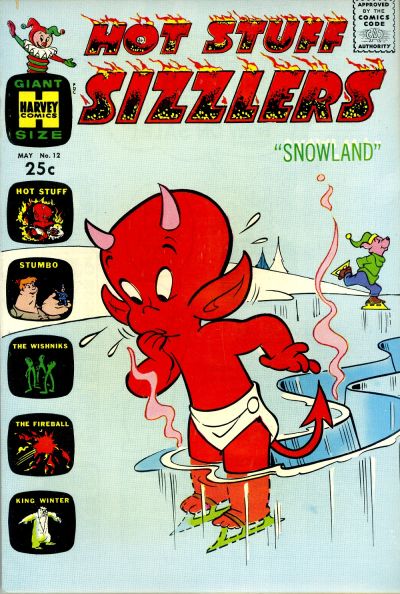 Cover for Hot Stuff Sizzlers (Harvey, 1960 series) #12