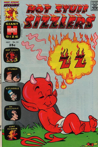 Cover for Hot Stuff Sizzlers (Harvey, 1960 series) #55