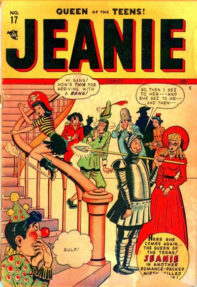 Cover for Jeanie Comics (Marvel, 1947 series) #17