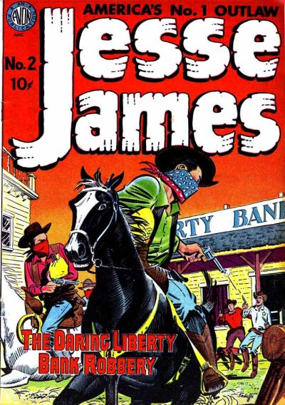Cover for Jesse James (Avon, 1950 series) #2