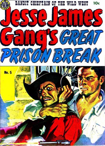 Cover for Jesse James (Avon, 1950 series) #5