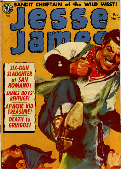 Cover for Jesse James (Avon, 1950 series) #7