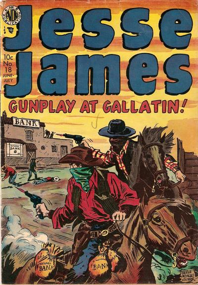 Cover for Jesse James (Avon, 1950 series) #18