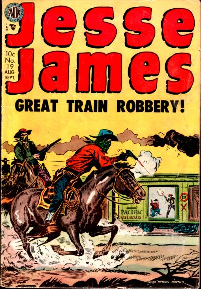 Cover for Jesse James (Avon, 1950 series) #19