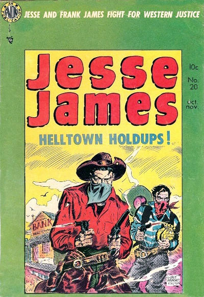 Cover for Jesse James (Avon, 1950 series) #20