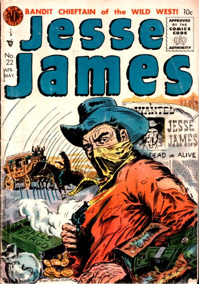 Cover for Jesse James (Avon, 1950 series) #22