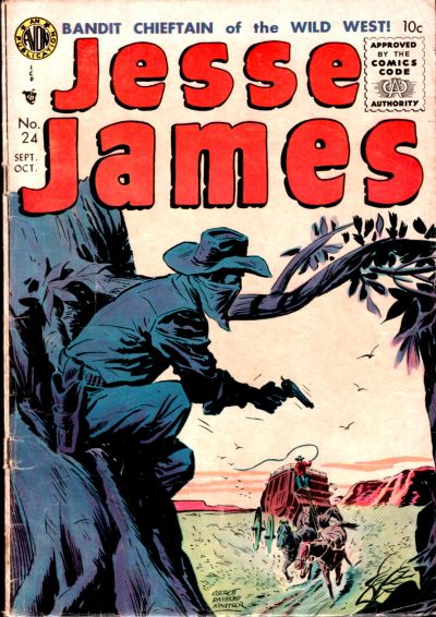 Cover for Jesse James (Avon, 1950 series) #24