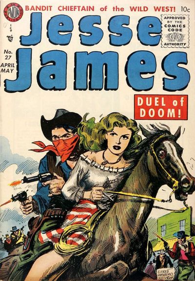 Cover for Jesse James (Avon, 1950 series) #27