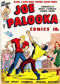Cover Thumbnail for Joe Palooka Comics (Harvey, 1945 series) #5