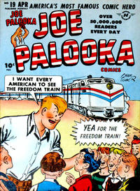 Cover Thumbnail for Joe Palooka Comics (Harvey, 1945 series) #19