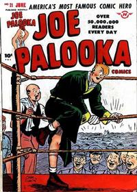 Cover Thumbnail for Joe Palooka Comics (Harvey, 1945 series) #21