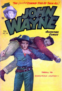 Cover Thumbnail for John Wayne Adventure Comics (Toby, 1949 series) #10