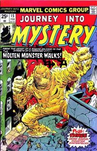 Cover for Journey into Mystery (Marvel, 1972 series) #15