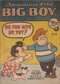 Cover Thumbnail for Adventures of the Big Boy (Webs Adventure Corporation, 1957 series) #14 [West]