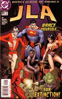 Cover for JLA (DC, 1997 series) #91 [Direct Sales]