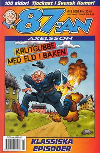 Cover Thumbnail for 87:an Axelsson (Egmont, 1997 series) #2/2003