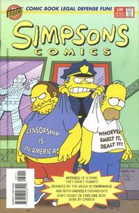Cover Thumbnail for Simpsons Comics (Bongo, 1993 series) #39 [Direct Edition]
