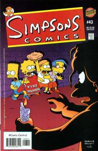Cover for Simpsons Comics (Bongo, 1993 series) #43