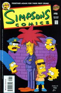 Cover for Simpsons Comics (Bongo, 1993 series) #46