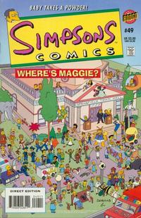 Cover for Simpsons Comics (Bongo, 1993 series) #49