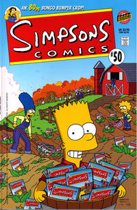 Cover for Simpsons Comics (Bongo, 1993 series) #50