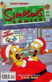 Cover for Simpsons Comics (Bongo, 1993 series) #52