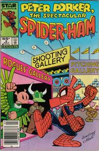 Cover for Peter Porker, the Spectacular Spider-Ham (Marvel, 1985 series) #2 [Newsstand]