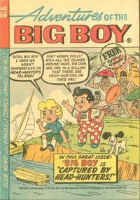Cover Thumbnail for Adventures of the Big Boy (Webs Adventure Corporation, 1957 series) #66 [West]