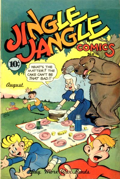 Cover for Jingle Jangle Comics (Eastern Color, 1942 series) #16