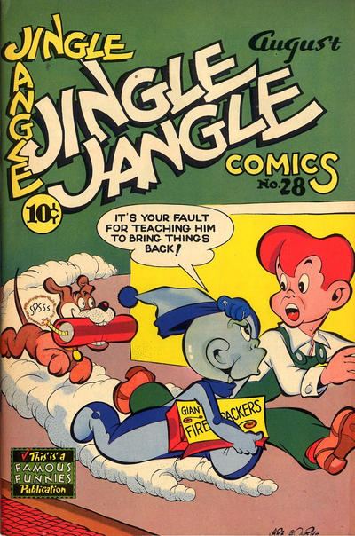 Cover for Jingle Jangle Comics (Eastern Color, 1942 series) #28