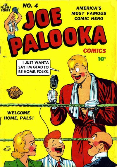 Cover for Joe Palooka Comics (Harvey, 1945 series) #4