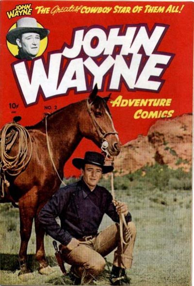 Cover for John Wayne Adventure Comics (Toby, 1949 series) #2