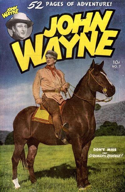 Cover for John Wayne Adventure Comics (Toby, 1949 series) #7