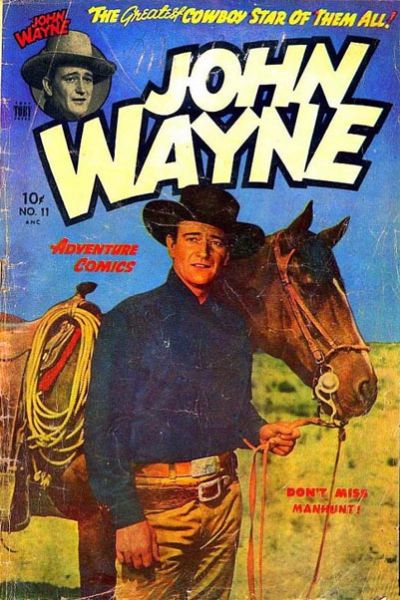 Cover for John Wayne Adventure Comics (Toby, 1949 series) #11