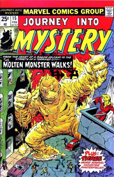 Cover for Journey into Mystery (Marvel, 1972 series) #15