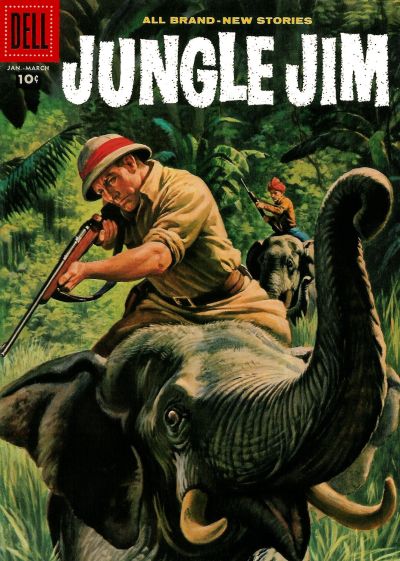 Cover for Jungle Jim (Dell, 1954 series) #15