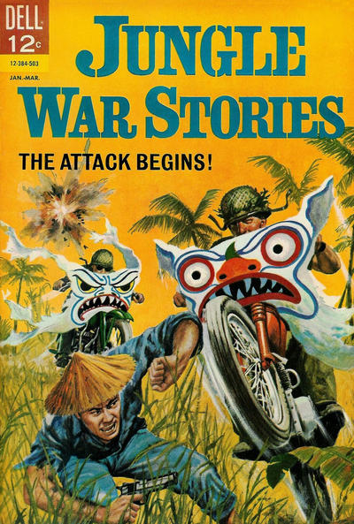 Cover for Jungle War Stories (Dell, 1962 series) #10