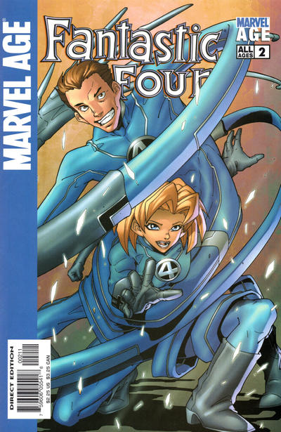 Cover for Marvel Age Fantastic Four (Marvel, 2004 series) #2