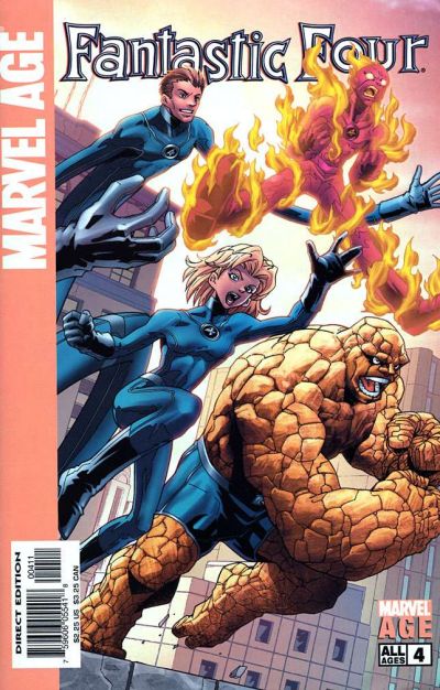 Cover for Marvel Age Fantastic Four (Marvel, 2004 series) #4