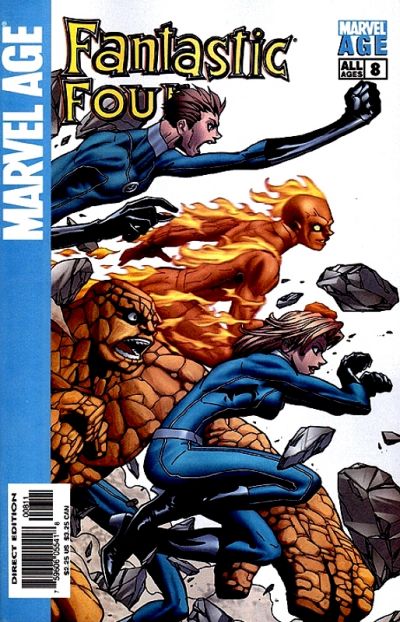 Cover for Marvel Age Fantastic Four (Marvel, 2004 series) #8