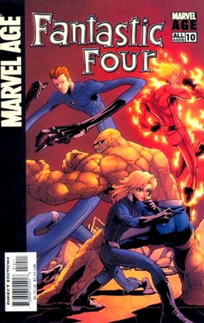 Cover for Marvel Age Fantastic Four (Marvel, 2004 series) #10