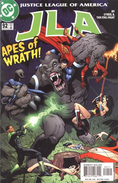 Cover for JLA (DC, 1997 series) #92 [Direct Sales]