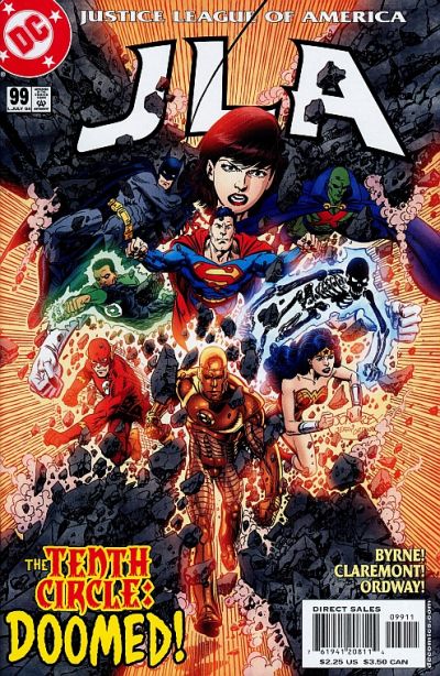 Cover for JLA (DC, 1997 series) #99 [Direct Sales]