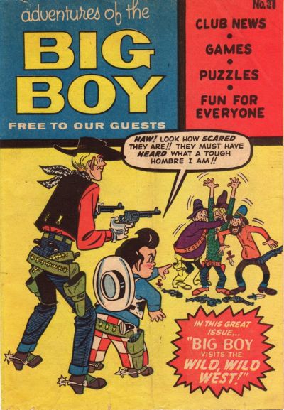 Cover for Adventures of the Big Boy (Webs Adventure Corporation, 1957 series) #31 [West]