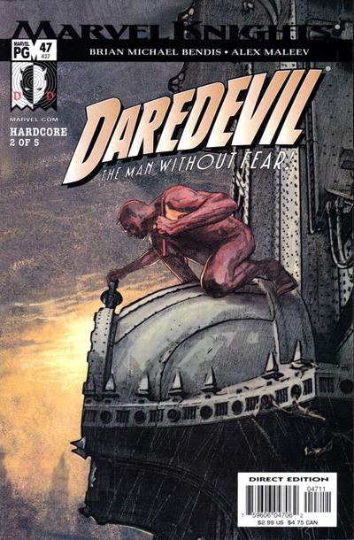 Cover for Daredevil (Marvel, 1998 series) #47 (427) [Direct Edition]