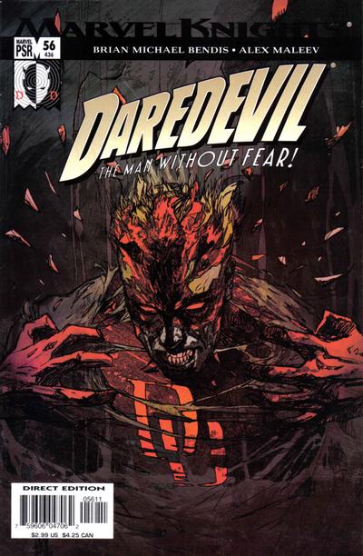Cover for Daredevil (Marvel, 1998 series) #56 (436) [Direct Edition]