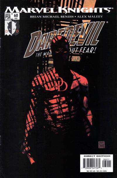 Cover for Daredevil (Marvel, 1998 series) #60 (440) [Direct Edition]
