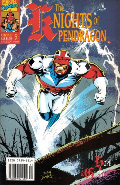 Cover for The Knights of Pendragon (Marvel UK, 1990 series) #5